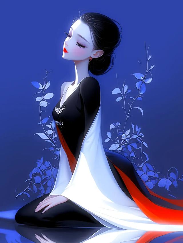 美图分享，飘逸灵动的美女，引人遐想