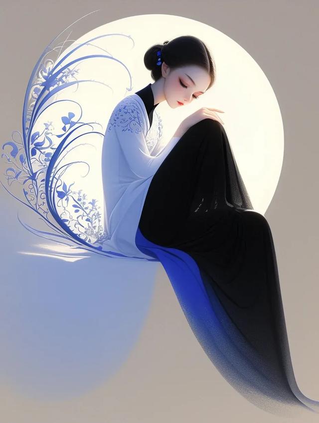 美图分享，飘逸灵动的美女，引人遐想