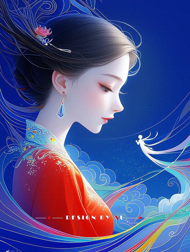 美图分享，飘逸灵动的美女，引人遐想