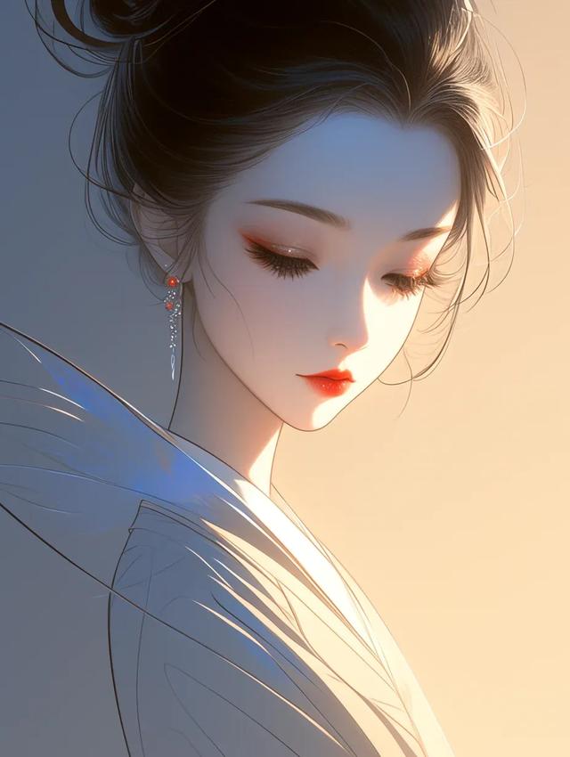 美图分享，飘逸灵动的美女，引人遐想