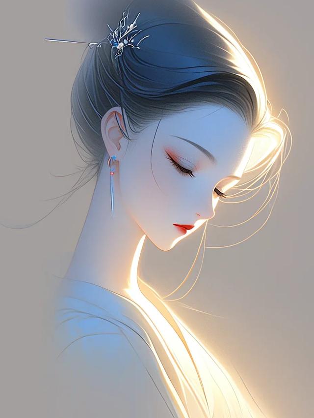 美图分享，飘逸灵动的美女，引人遐想