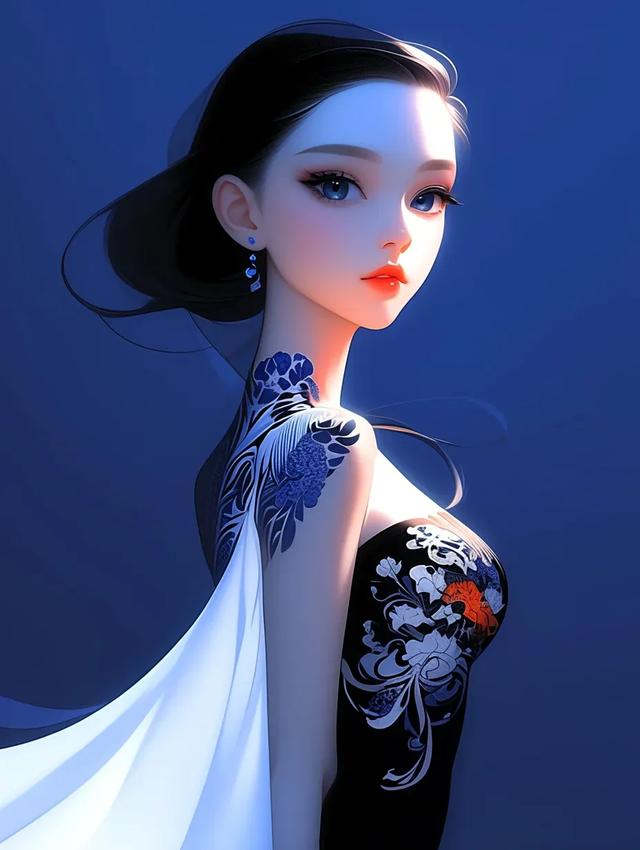 美图分享，飘逸灵动的美女，引人遐想