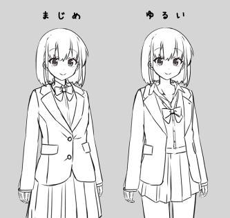「推荐」动漫女生服装该怎么画?各种款式的女生服装绘制教程