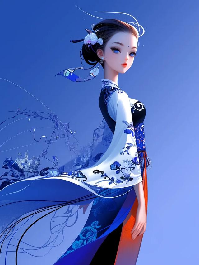 美图分享，飘逸灵动的美女，引人遐想