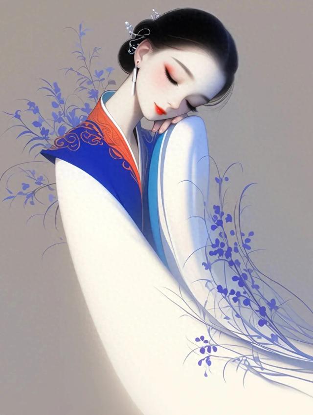 美图分享，飘逸灵动的美女，引人遐想