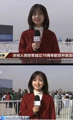 美女看电视(央视美女小记者低调走红，笑容甜美，颜值扛得住高清镜头考验)