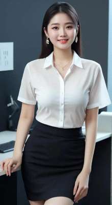 穿制服的美女(办公室摄影，高冷女神性感制服写真)
