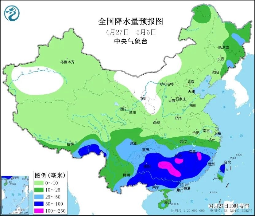 未来10天这里仍是全国降雨最突出的地方！