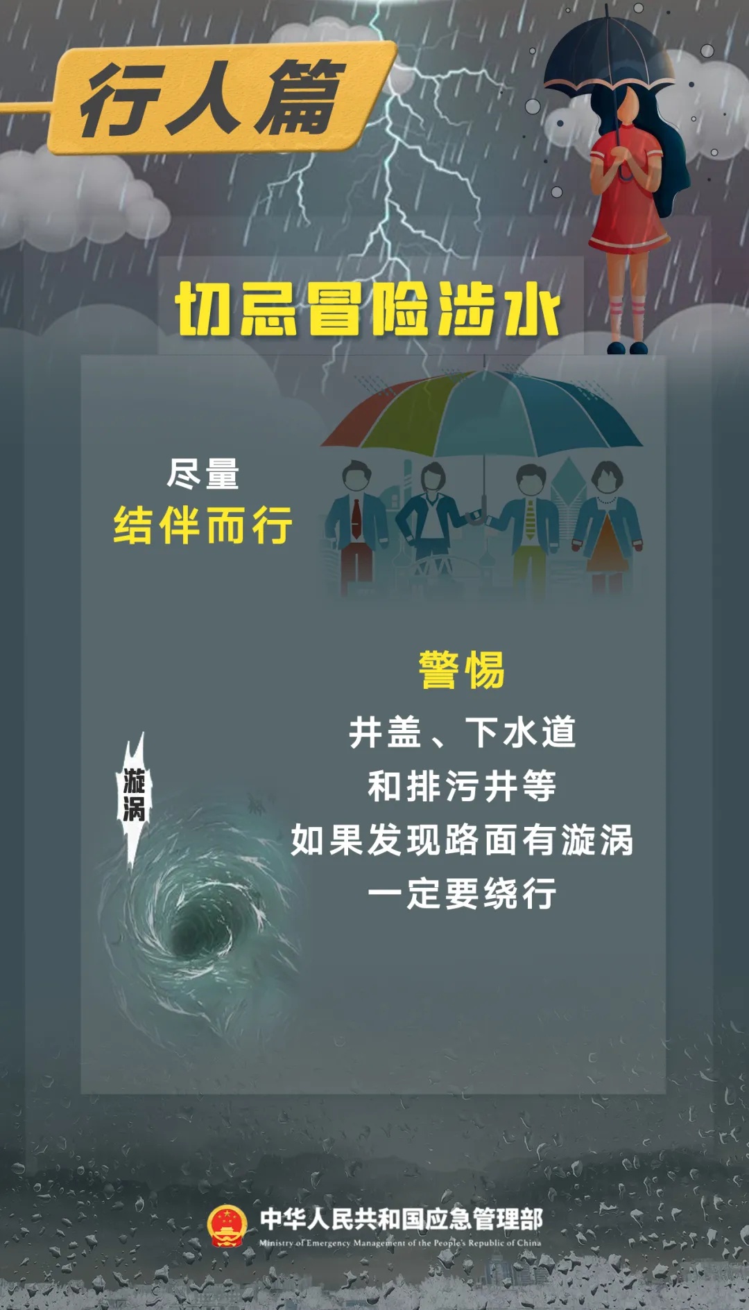 步行、骑车、自驾时应注意什么？这份暴雨天气出行指南一定要知道
